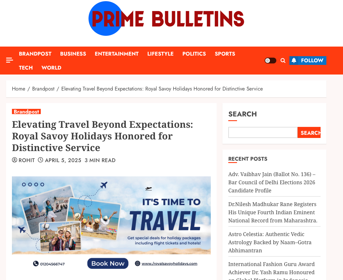 Prime Bulletins
